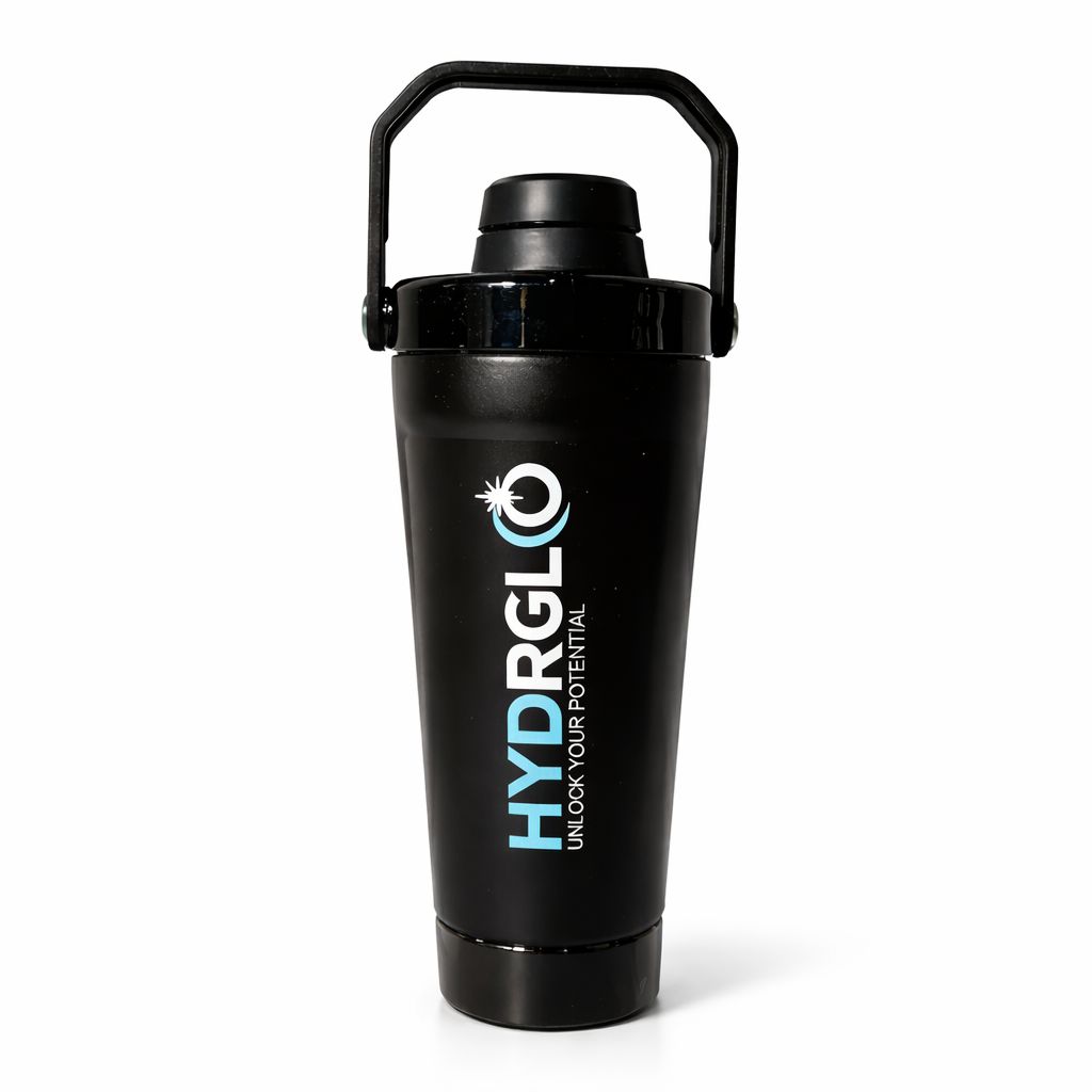 HYDRGLO "Unlock Your Potential" Insulated Water Bottle - 20oz
